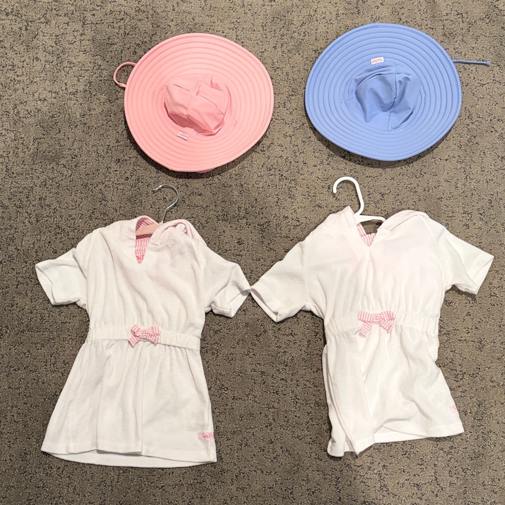 Ruffle Butts Cover Ups and Hats 2T